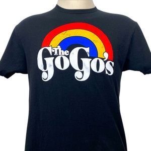The GoGos! - Rainbow Band Tee